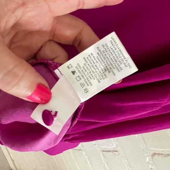 Joie Blouse Balloom sleeve Boho Fuchsia Purple Romantic Feminine Whimsy Sz 3X - Picture 8 of 10